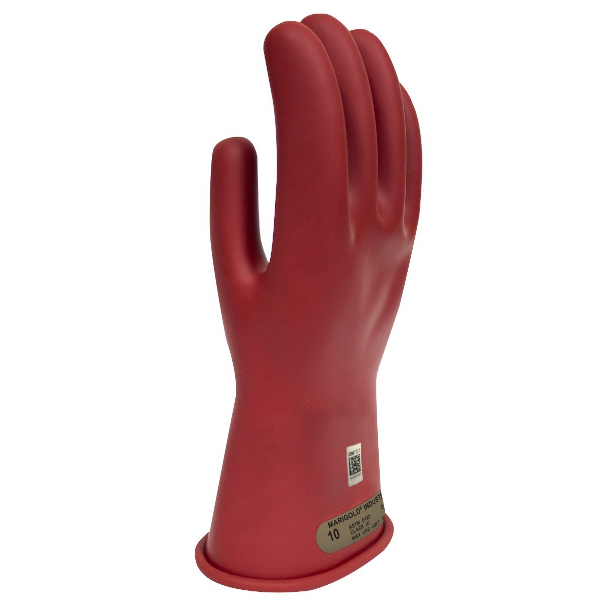 Enespro Class 00 Rubber Voltage 11-inch Gloves in Red